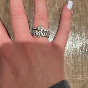 Disney Marvel Edition Pandora Silver Ring Set